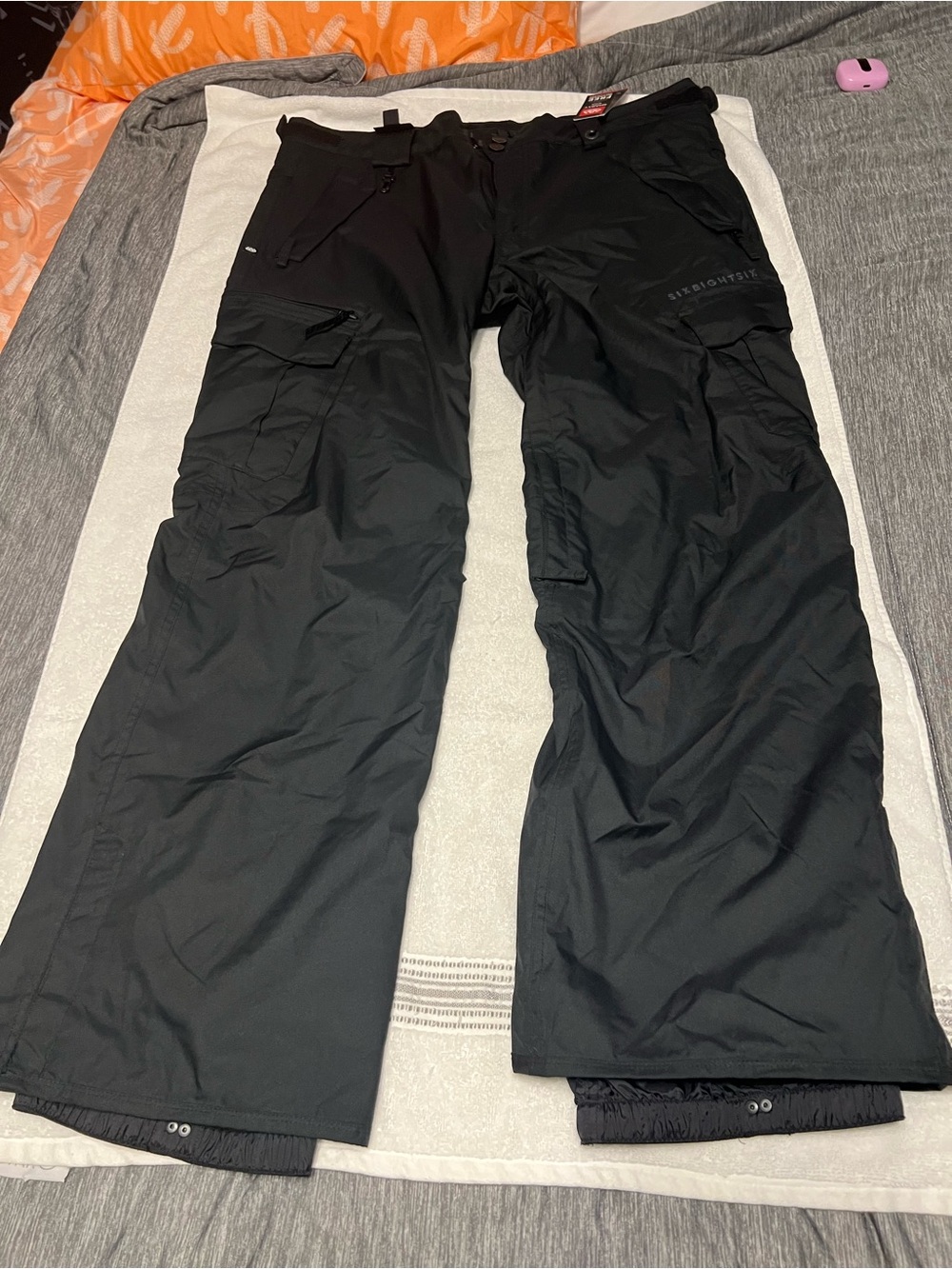 Men’s Black Snow/Ski Pants with removable liner